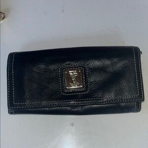 Tignello Black Leather Wallet.